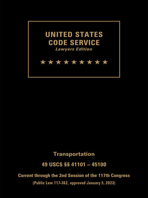 cover image of United States Code Service